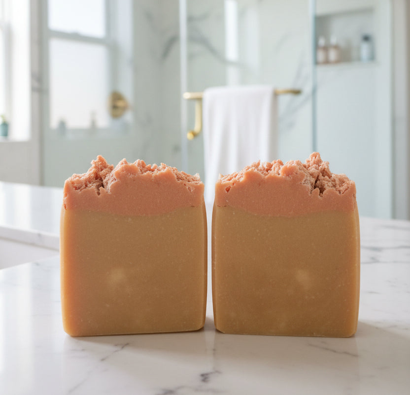 soaps in the bathroom