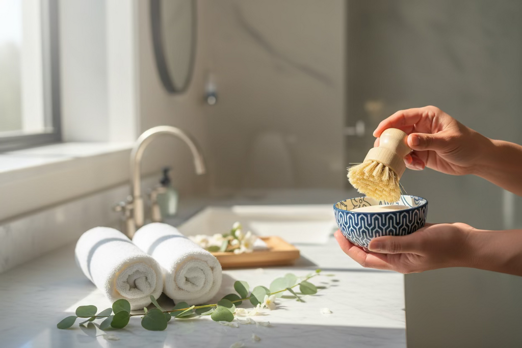 Solid Dish Soap Set plastic-free kitchen essentials