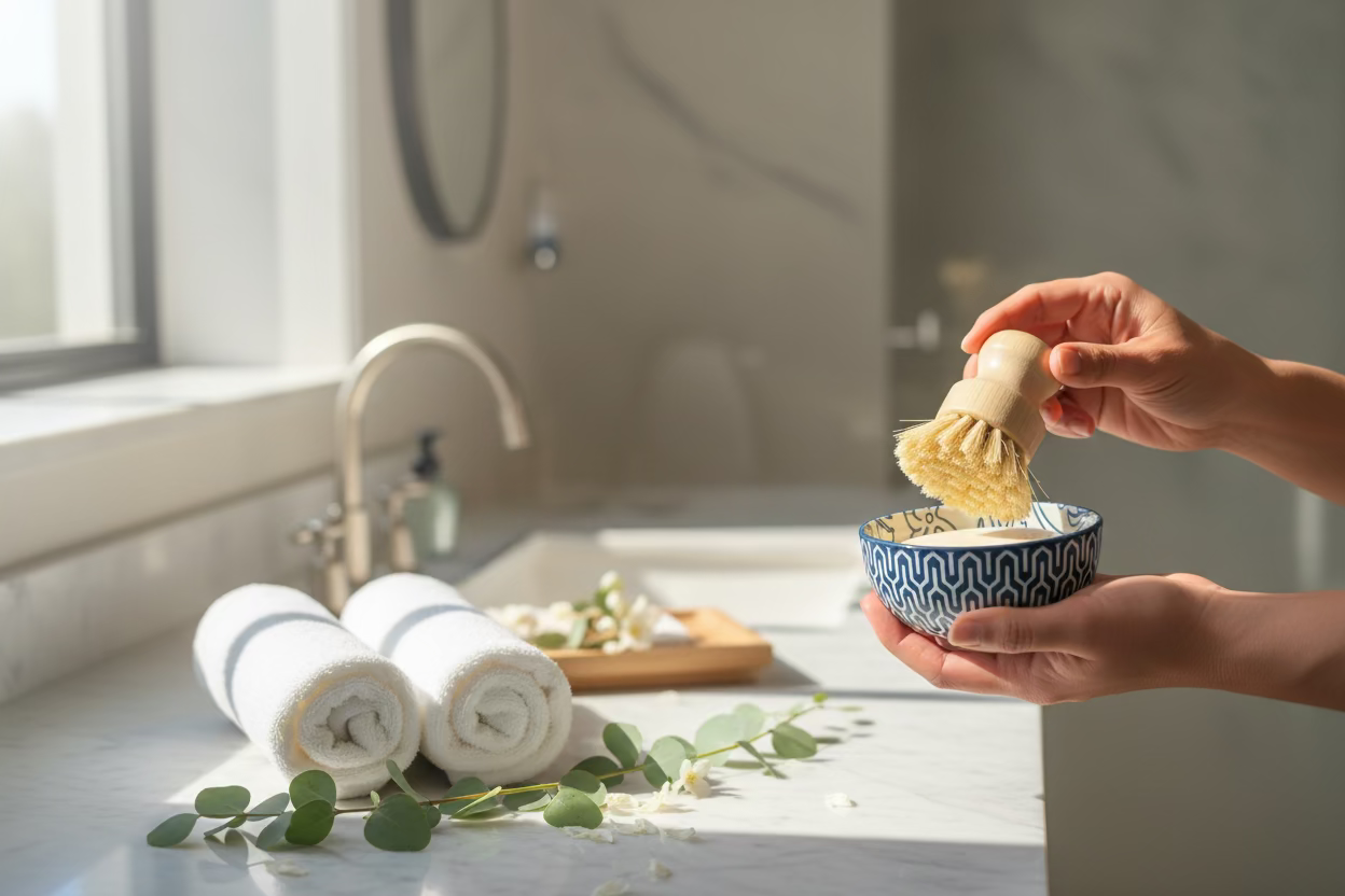 Solid Dish Soap Set plastic-free kitchen essentials
