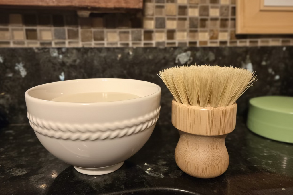Solid Dish Soap Set eco kitchen essentials