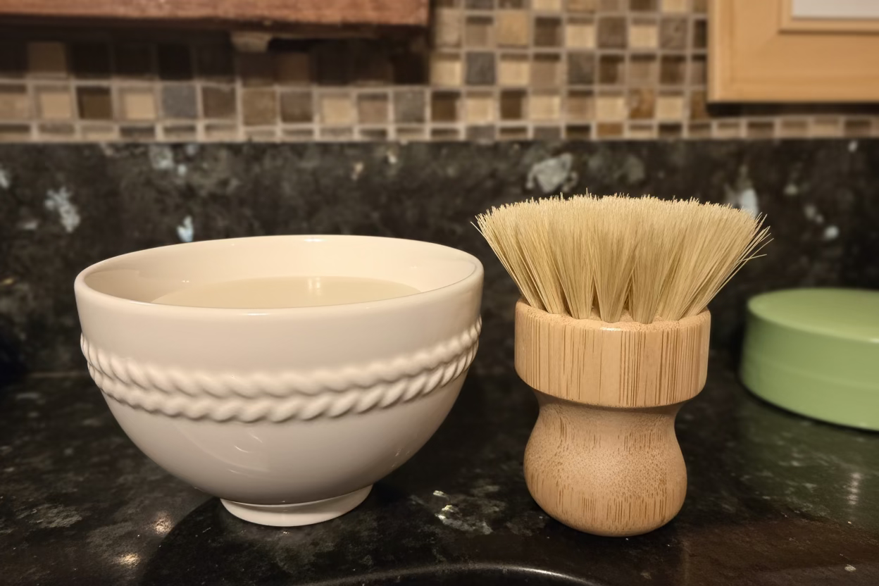 Solid Dish Soap Set eco kitchen essentials