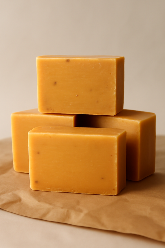 Amber Glow (Turmeric, Orange & Honey Soap)