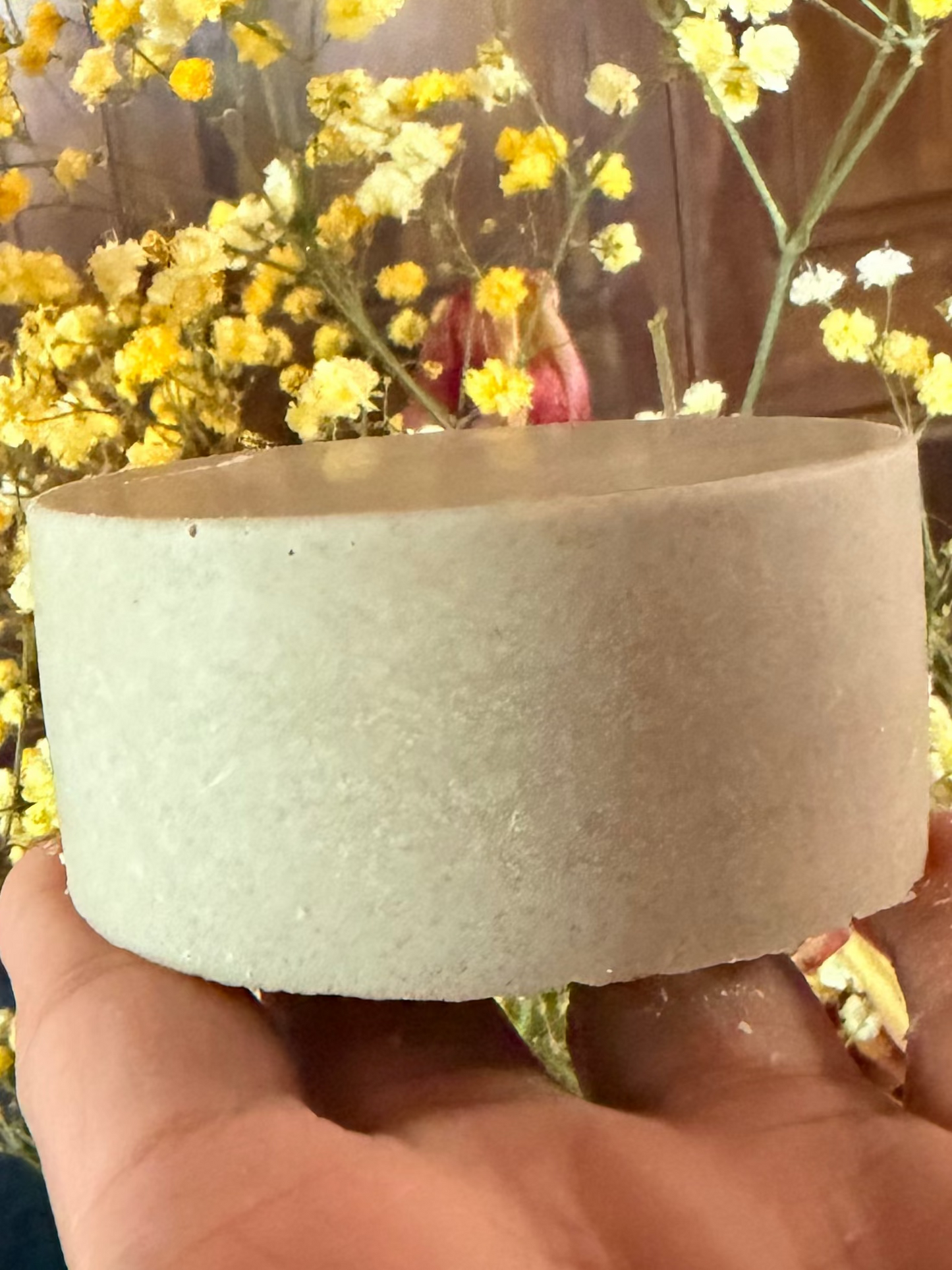 Natural Sea Salt Soap handcrafted bar front view