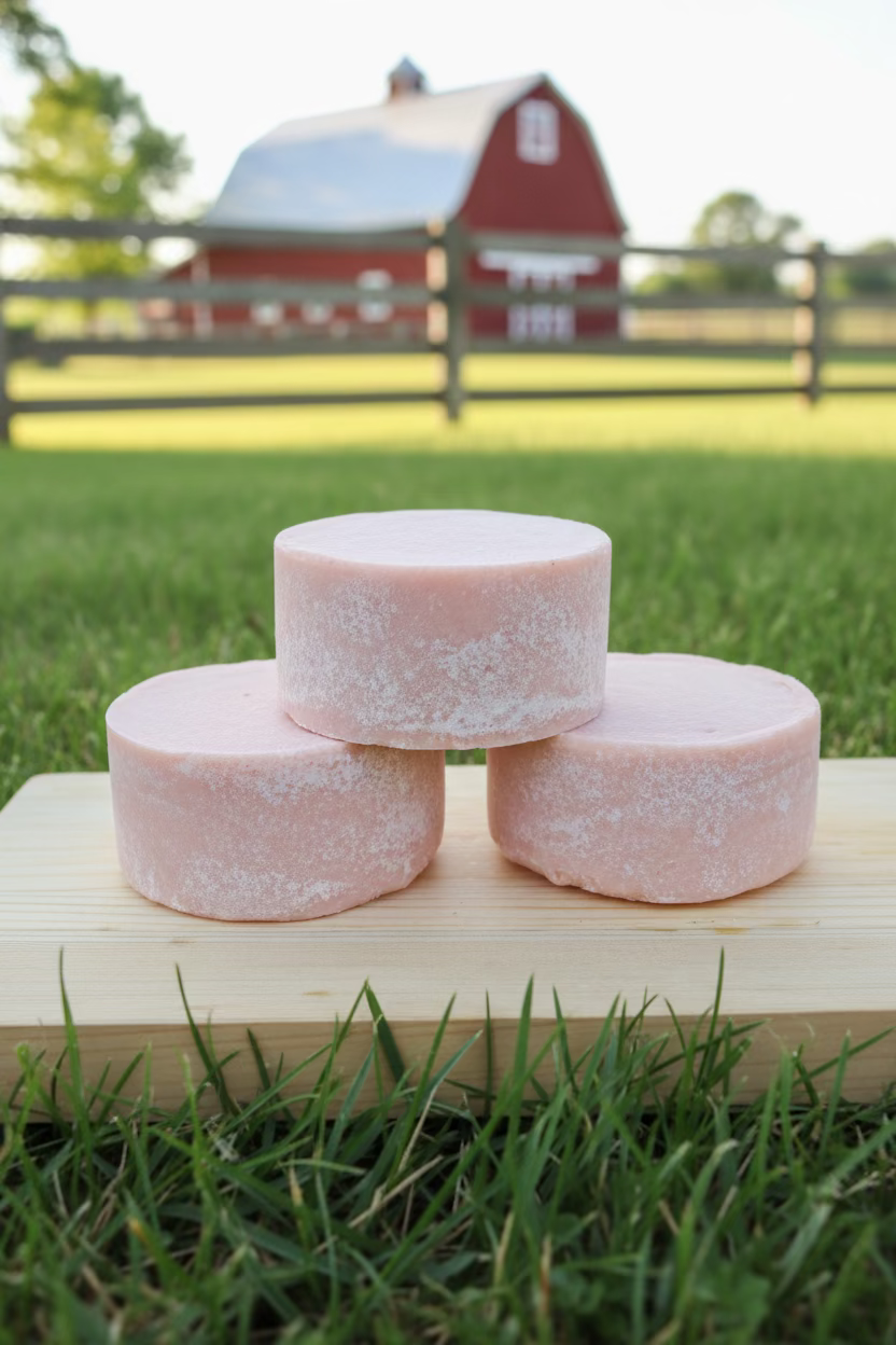 Pink Himalayn soap