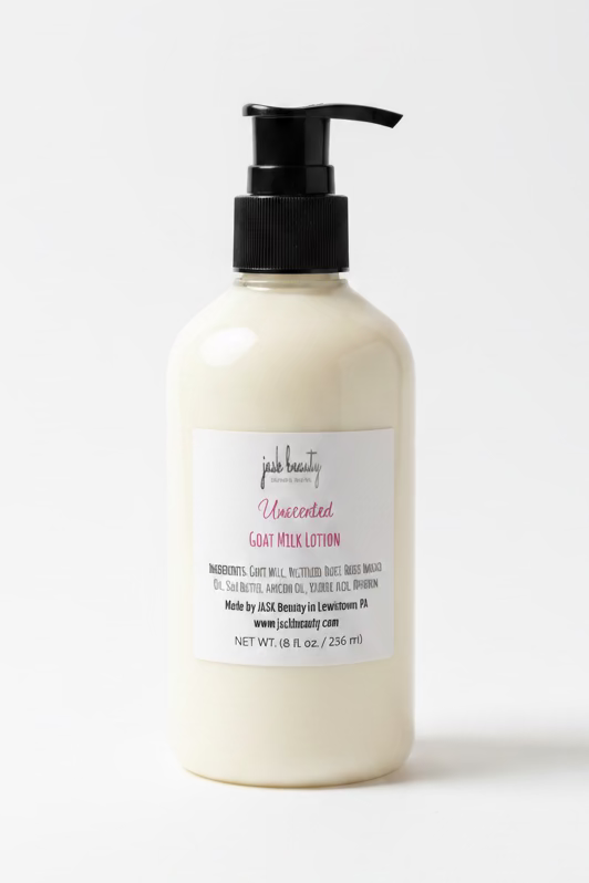 Lotion bottle with pump on a dark background