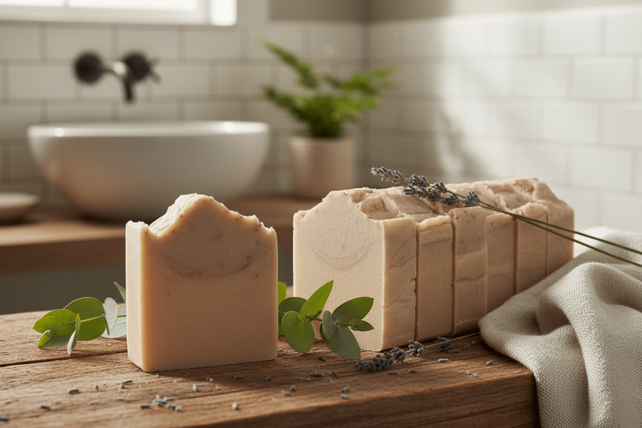 Handcrafted Bar Soap all natural collection bars