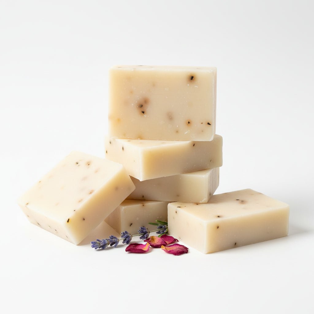 Handcrafted Bar Soap soothing bath soap set