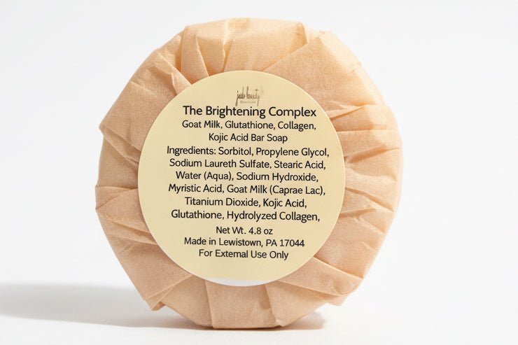 The Brightening Complex Kojic Acid, Collagen & Glutathione Goat Milk Bar Soap