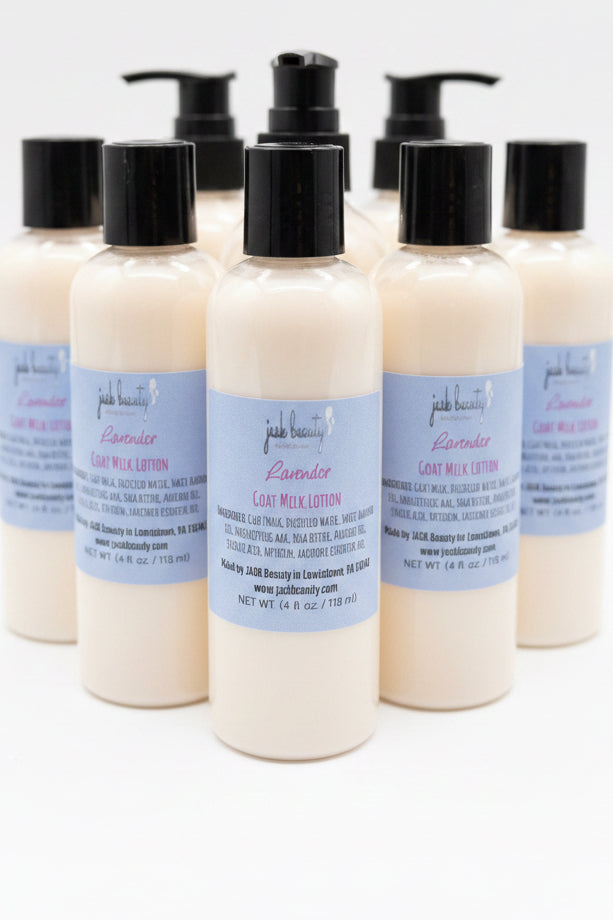 Handcrafted Goat Milk Lotion Collection - Jask Beauty Essentials