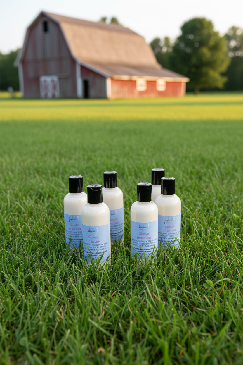 Handcrafted Goat Milk Lotion Collection - Jask Beauty Essentials