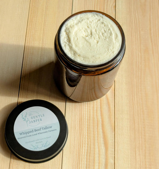 Whipped Beef Tallow Cream with Manuka Honey